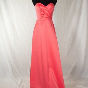 Mori Lee bridesmaid style 267 in Lipstick